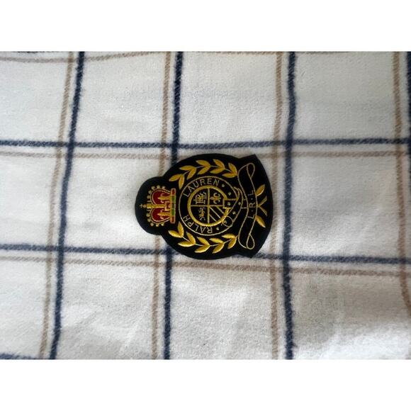 NWT Classic Ralph Lauren 70x 29 shawl scarf white and black striped soft cozy - Picture 7 of 7